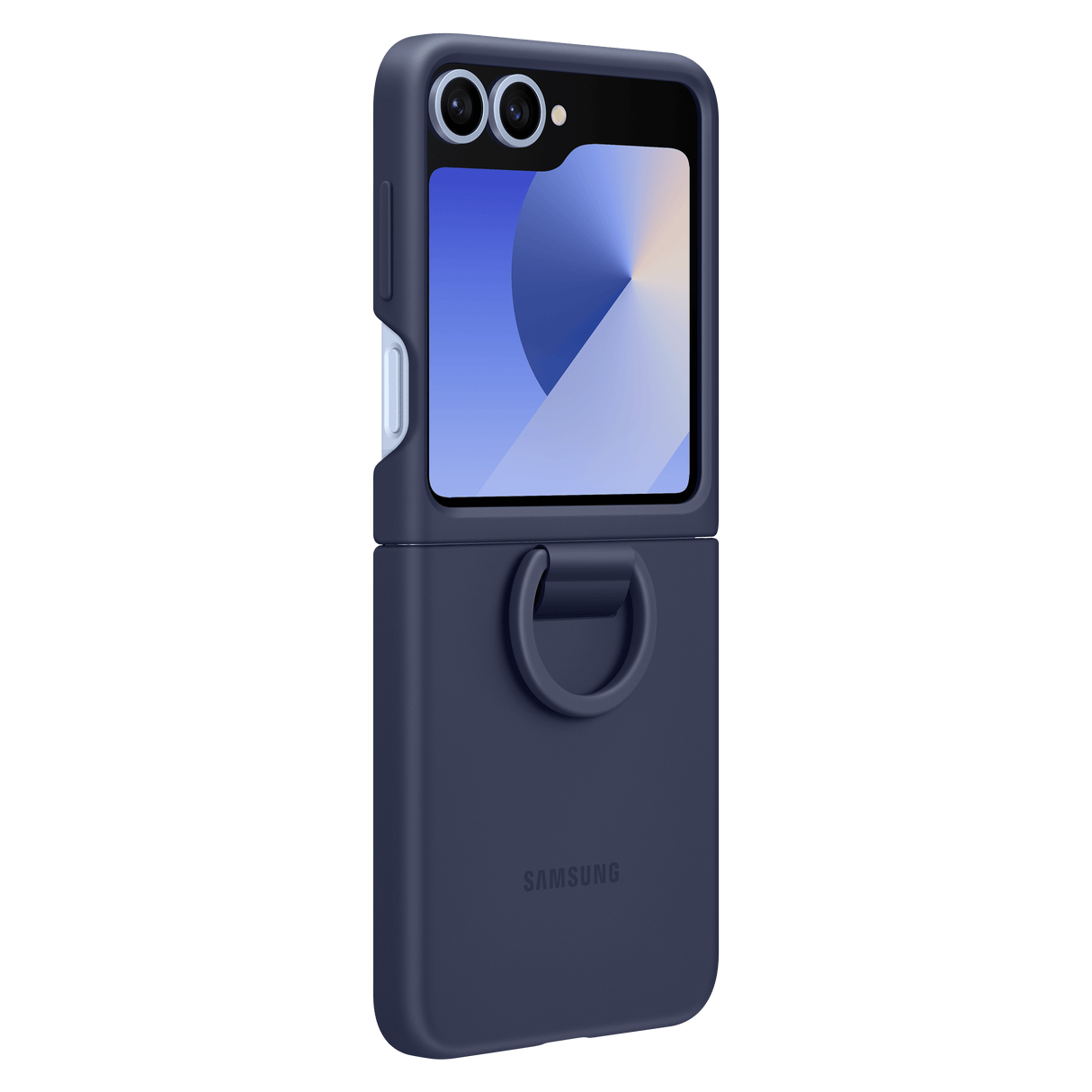 Samsung - Silicone Cover Case For Samsung Galaxy Z Flip6 - Navy