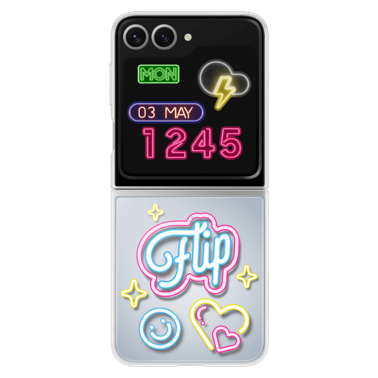 Samsung - Flipsuit Case For Samsung Galaxy Z Flip6 - Transparency