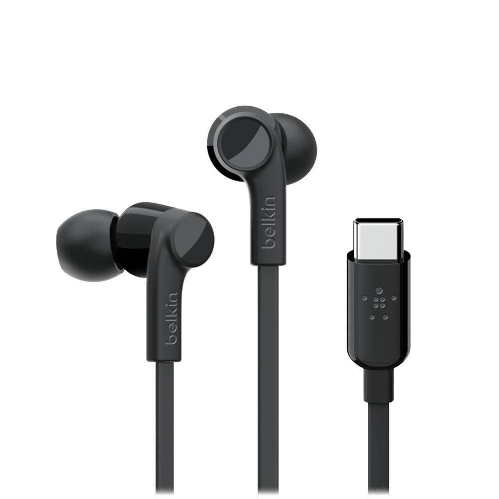 Belkin - Soundform Usb C In Ear Headphones - Black