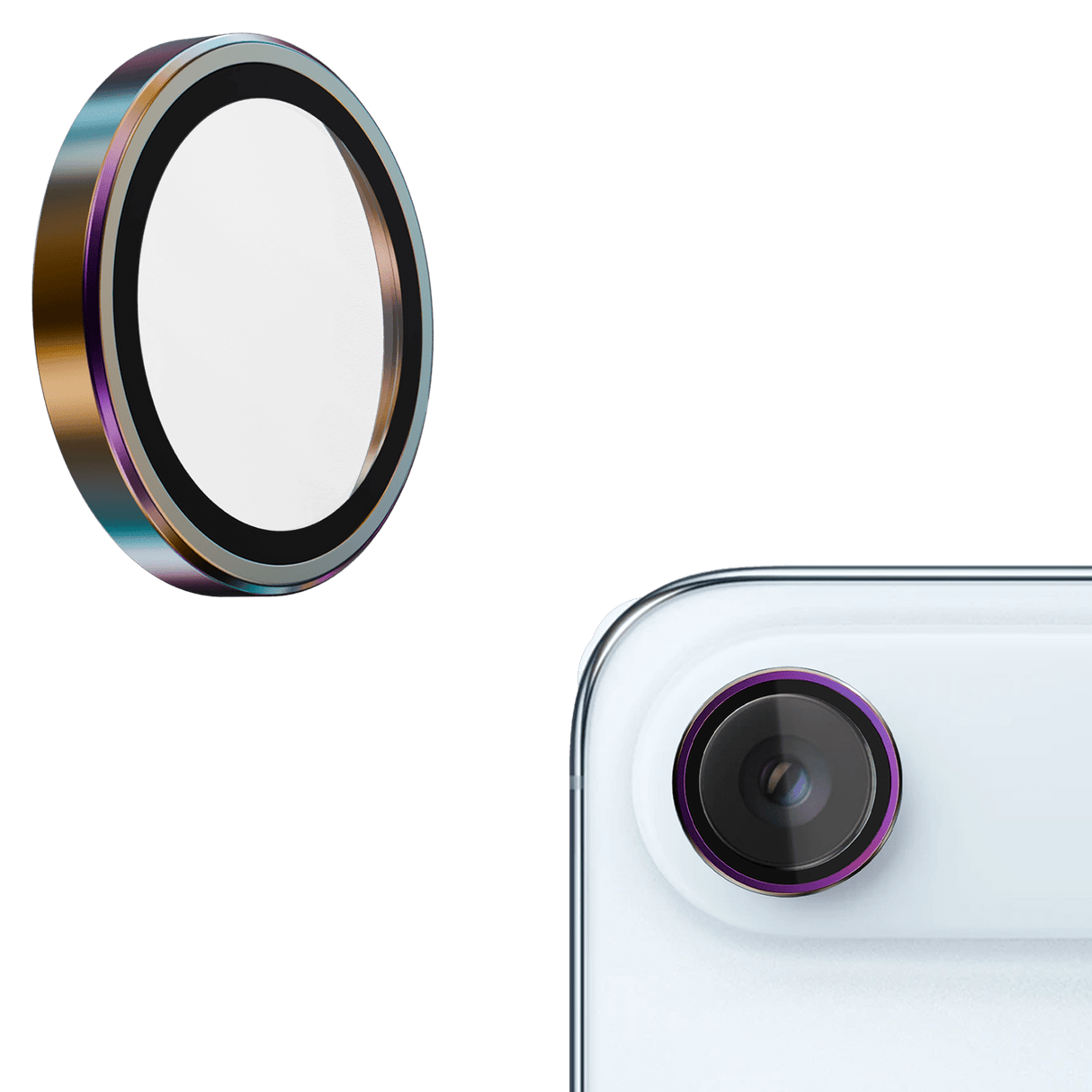 Gadget Guard Glass Camera Lens Protector for Apple iPhone Air - Iridescent (Part GGACXXC208AP20C)