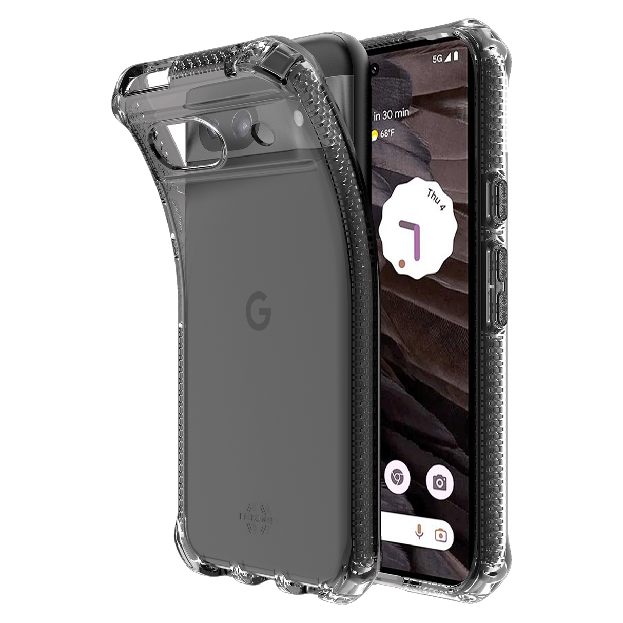 Itskins - Spectrumr Clear Case For Google Pixel 8a - Smoke