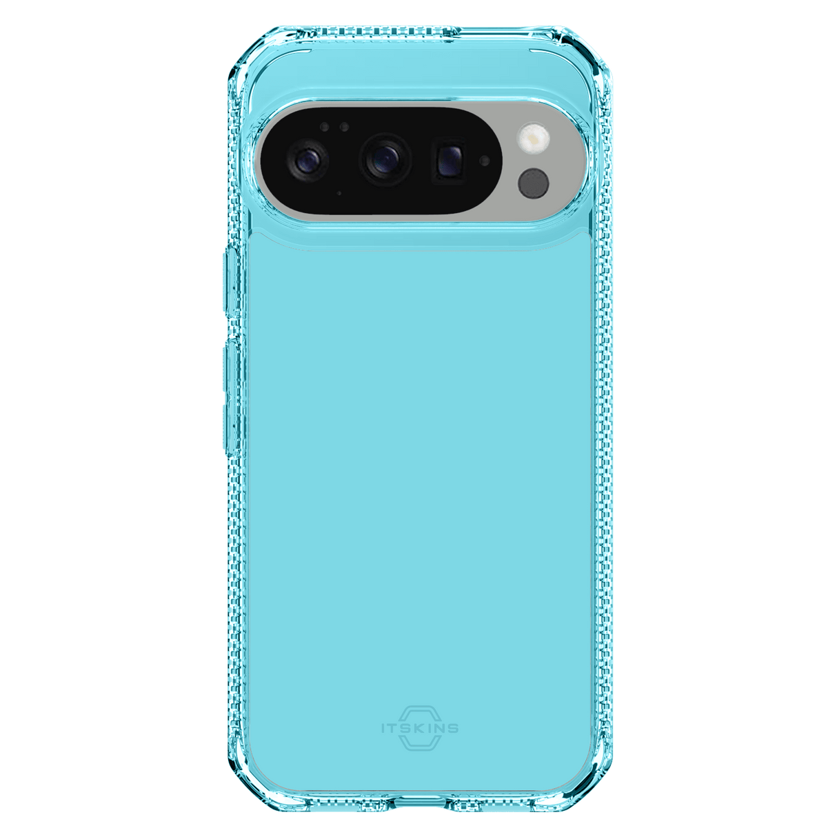 Itskins Hybridr Clear Case for Google Pixel 10 / Pixel 10 Pro * Light Blue & Transparent
