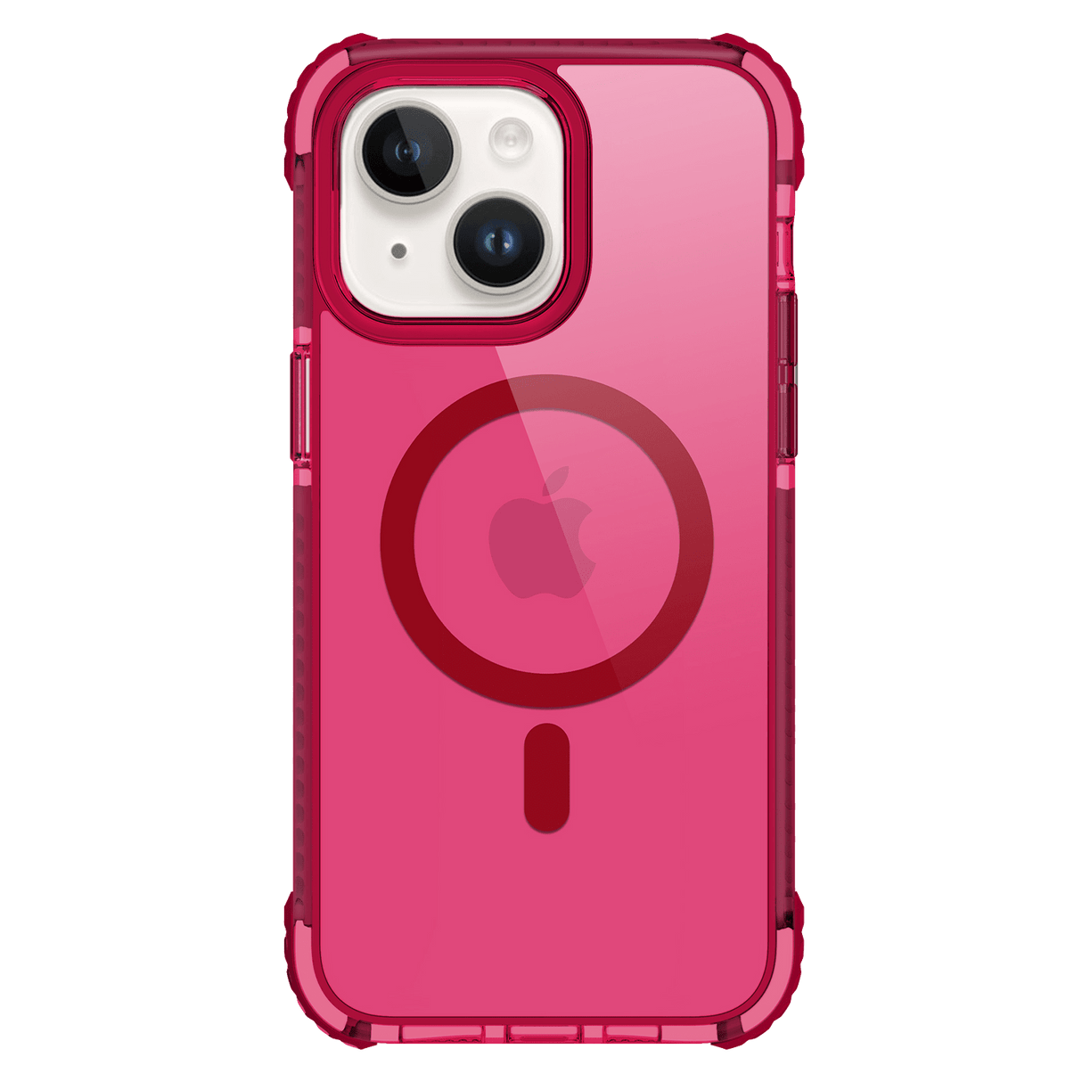 Prodigee - Safetee Neo Magsafe Case For Apple Iphone 15 / 14 / 13 - Fuchsia