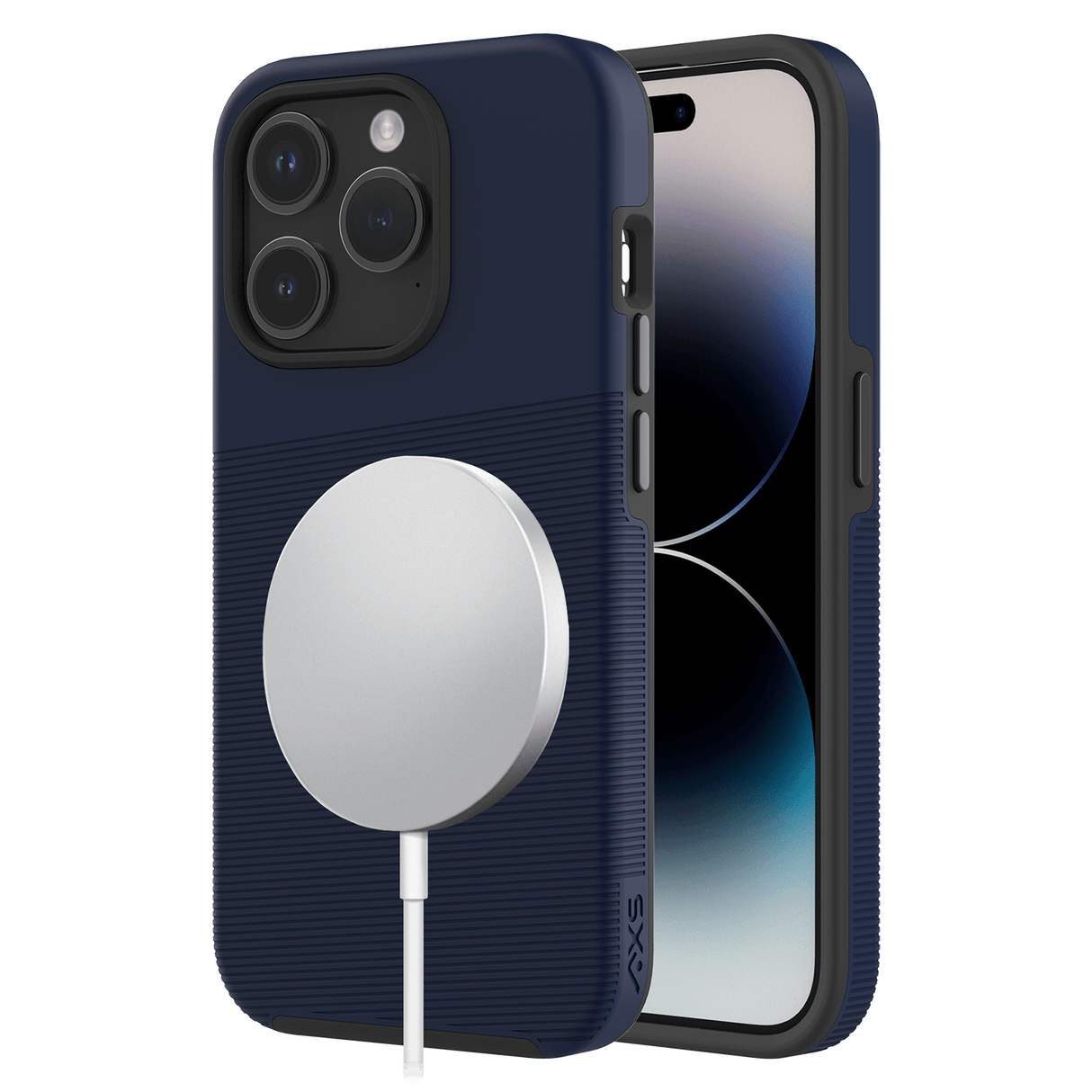 Axs - Protech Plus Magsafe Case For Apple Iphone 15 Pro - Astral Blue