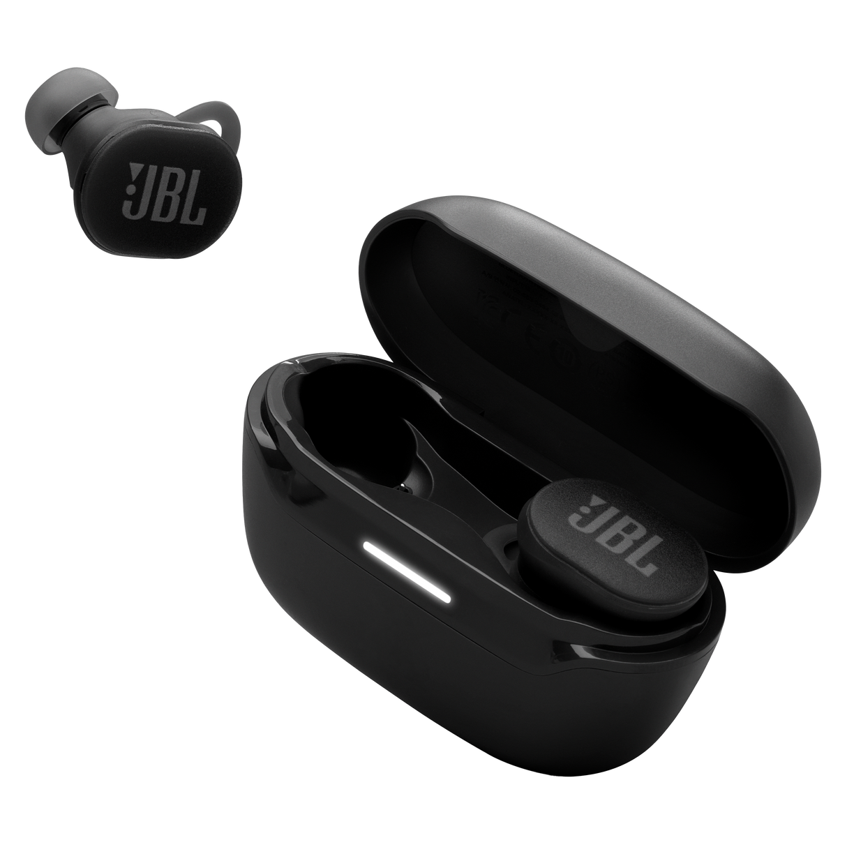 Jbl - Endurance Race 2 True Wireless Active Earbuds - Black