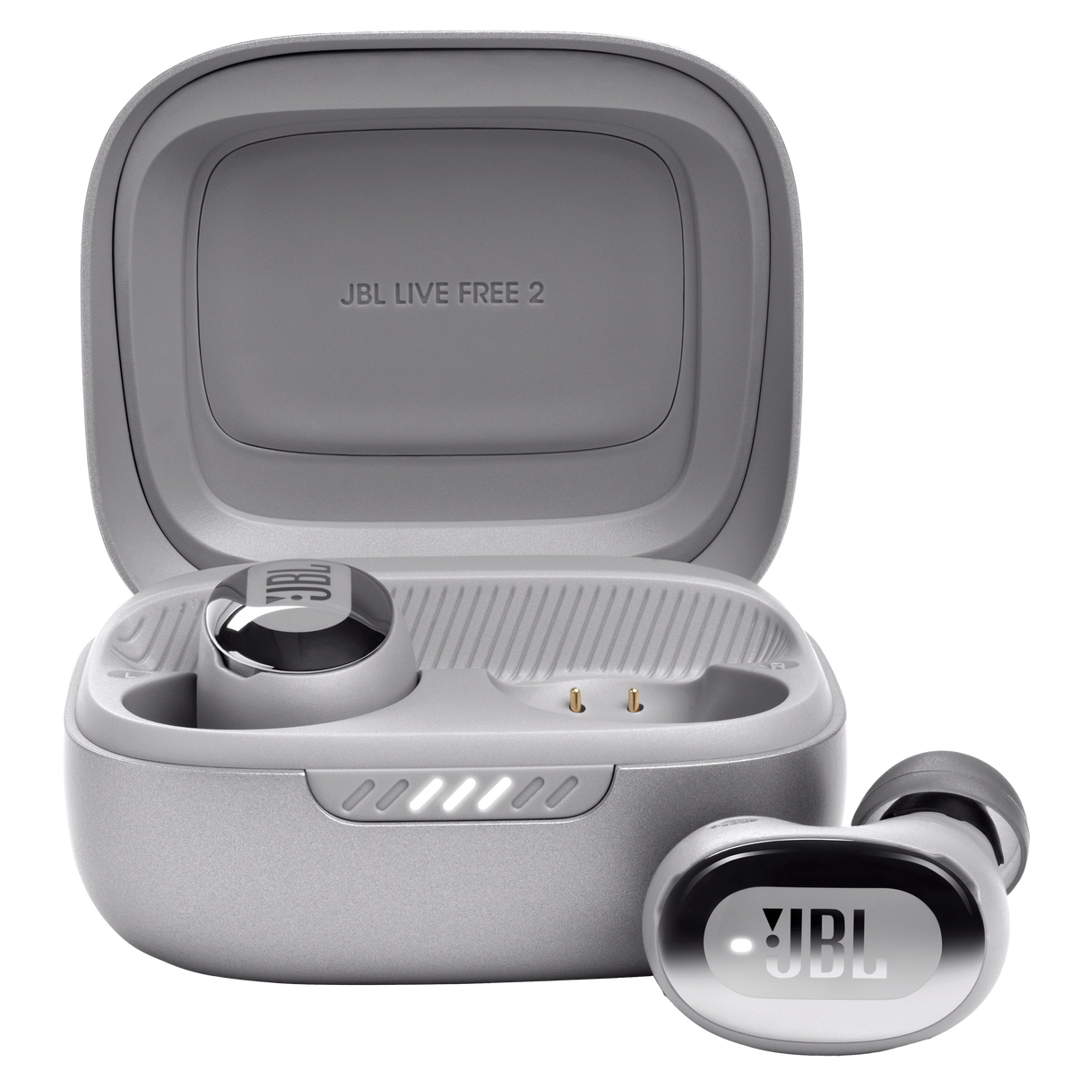 Jbl - Live Free 2 True Wireless In Ear Headphones - Silver