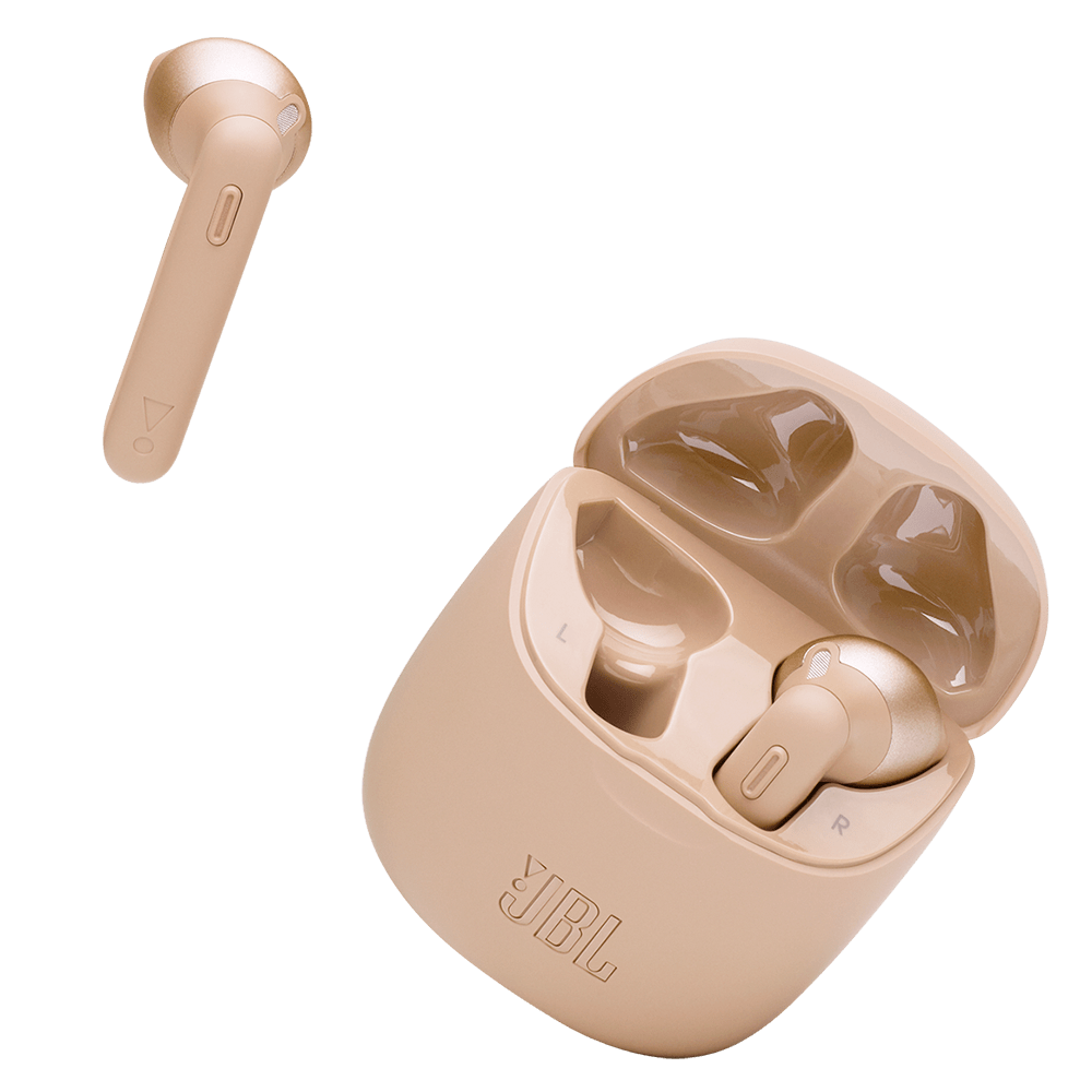 Jbl - Tune 225 True Wireless Earbud Bluetooth Headphones - Gold