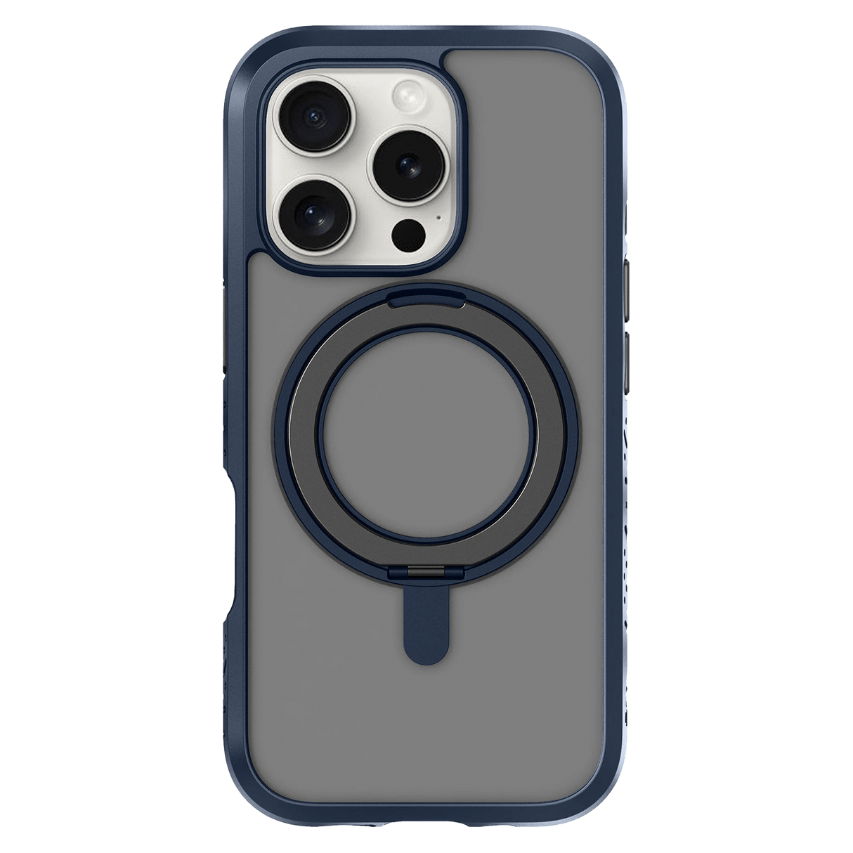 Laut - Crystal Matter Magsafe Case For Apple Iphone 16 Pro - Denim Blue