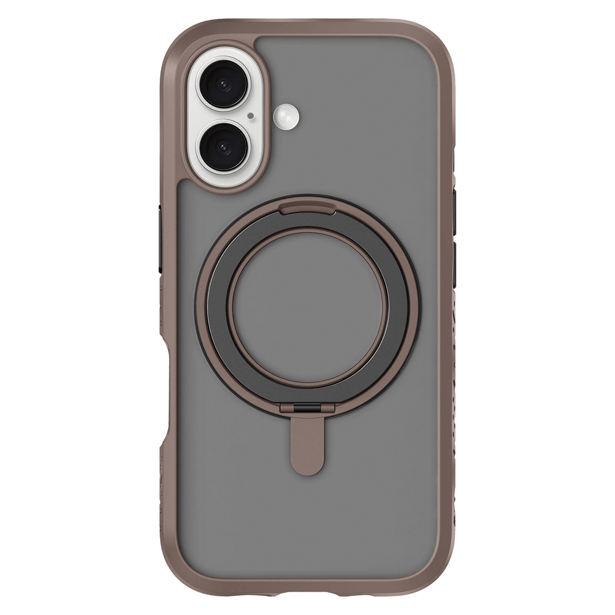 Laut - Crystal Matter Magsafe Case For Apple Iphone 16 Plus - Earth Brown