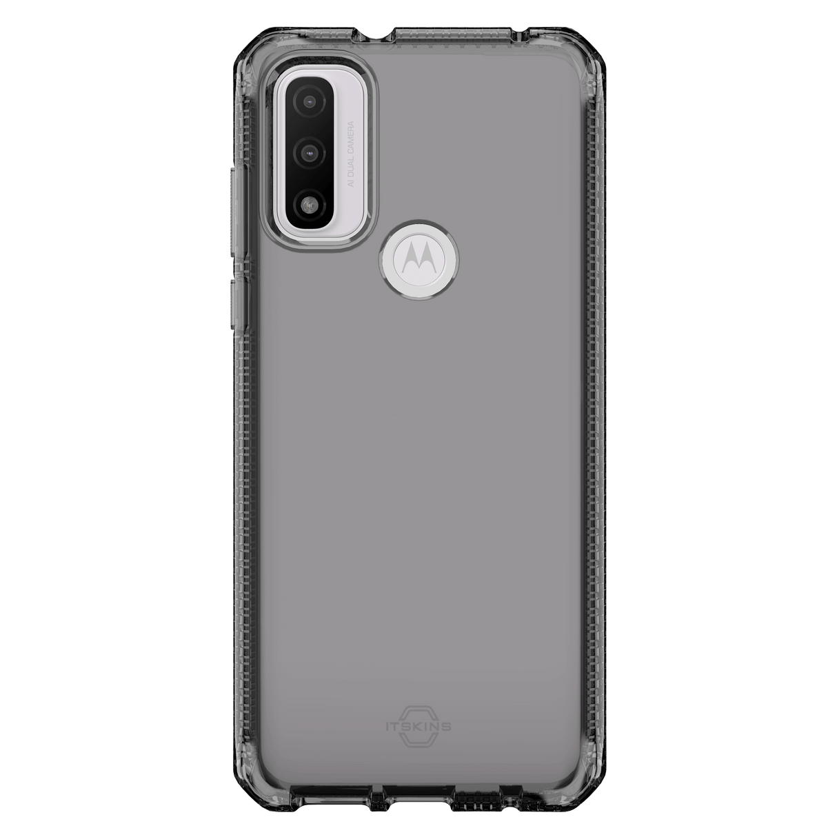 Itskins - Spectrum Clear Case For Motorola Moto G Pure - Smoke