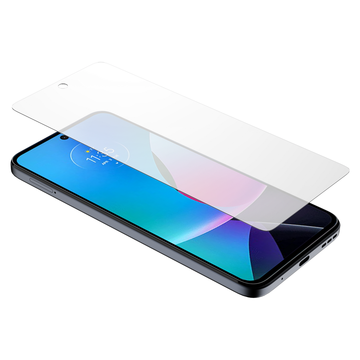 Itskins - Supreme Glass Screen Protector For Motorola Moto G Play 2024 - Clear