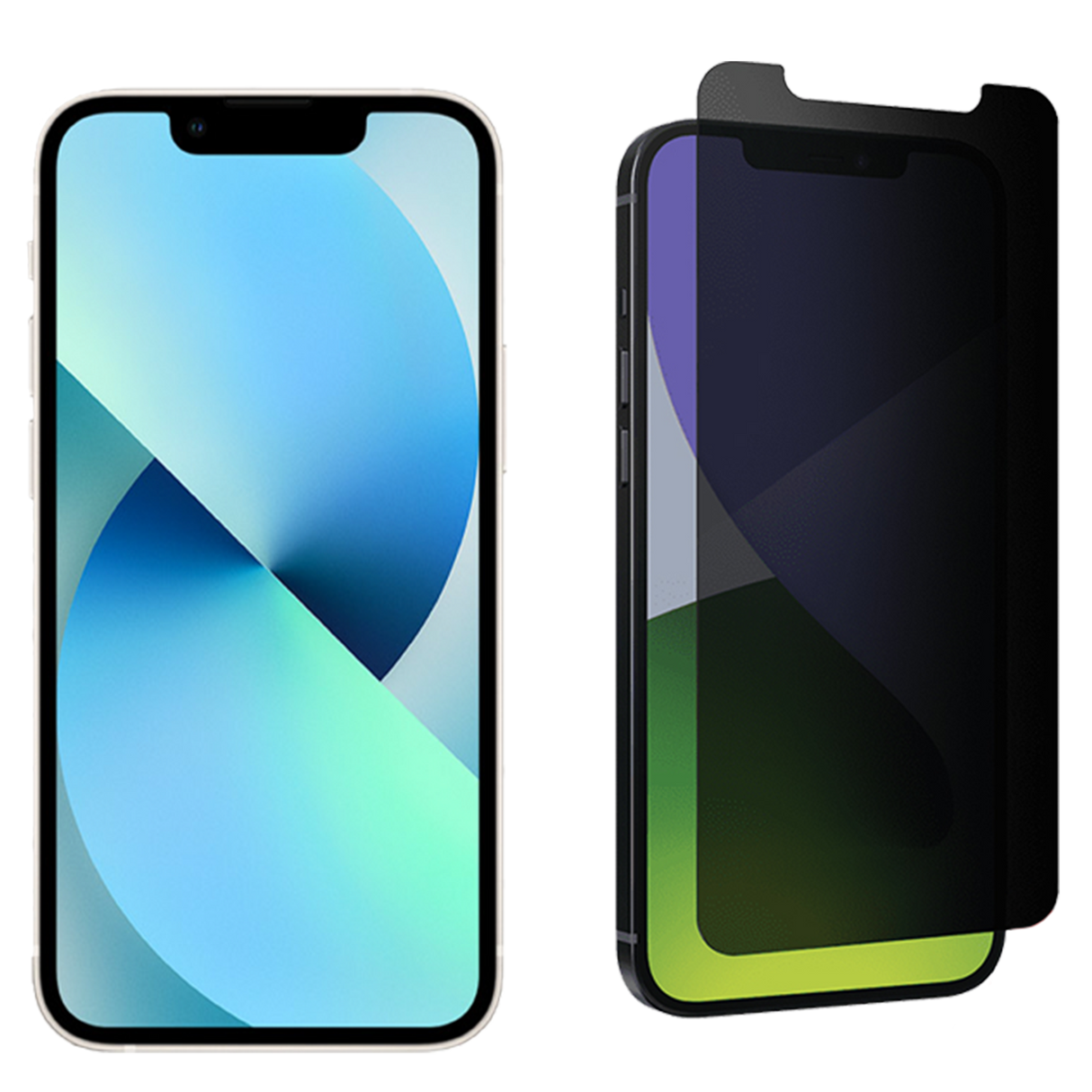 Cellhelmet - Privacy Tempered Glass Screen Protector For Apple Iphone 13 Mini - Privacy