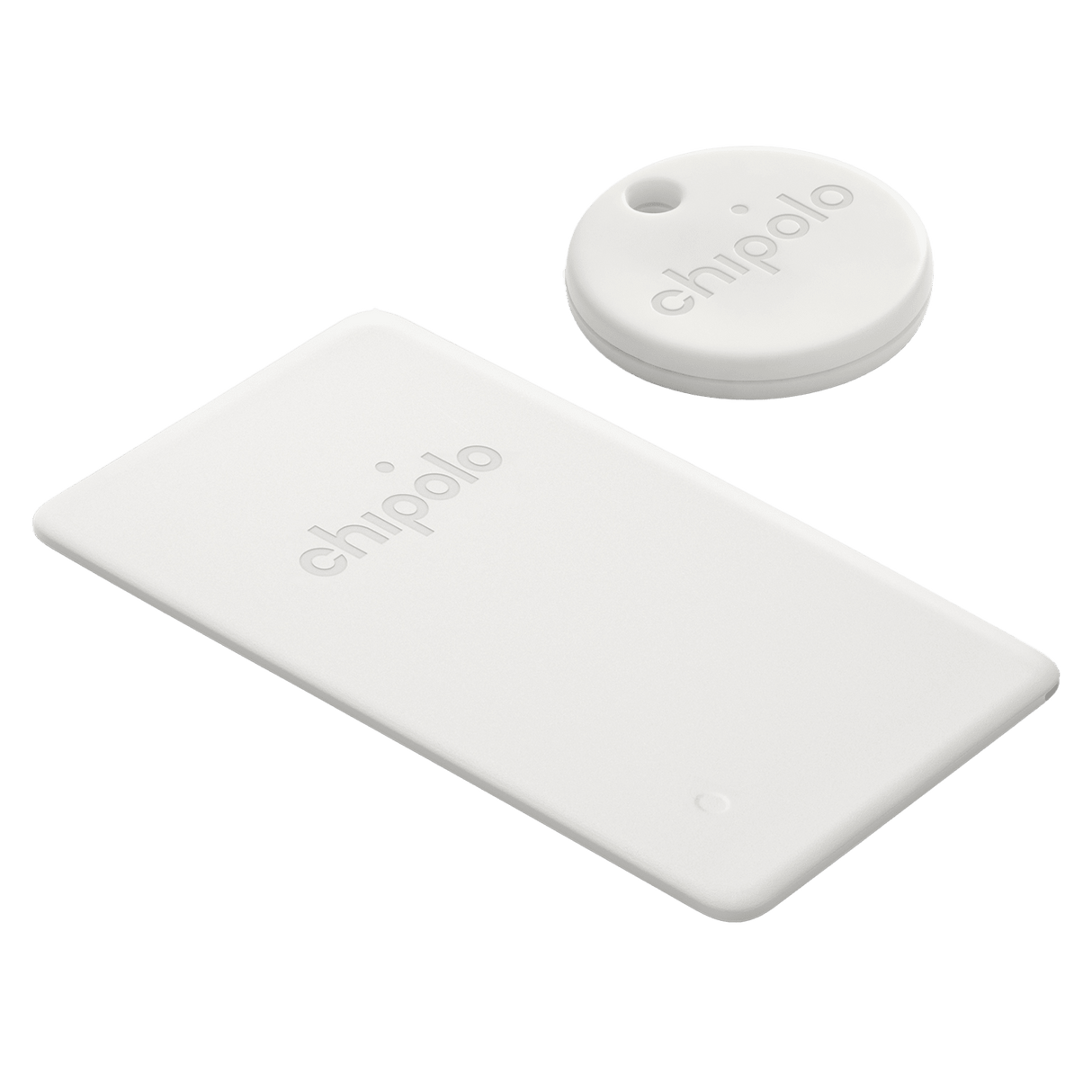 Chipolo - Point Bundle For Android Devices 1 Key And 1 Wallet Finder - White