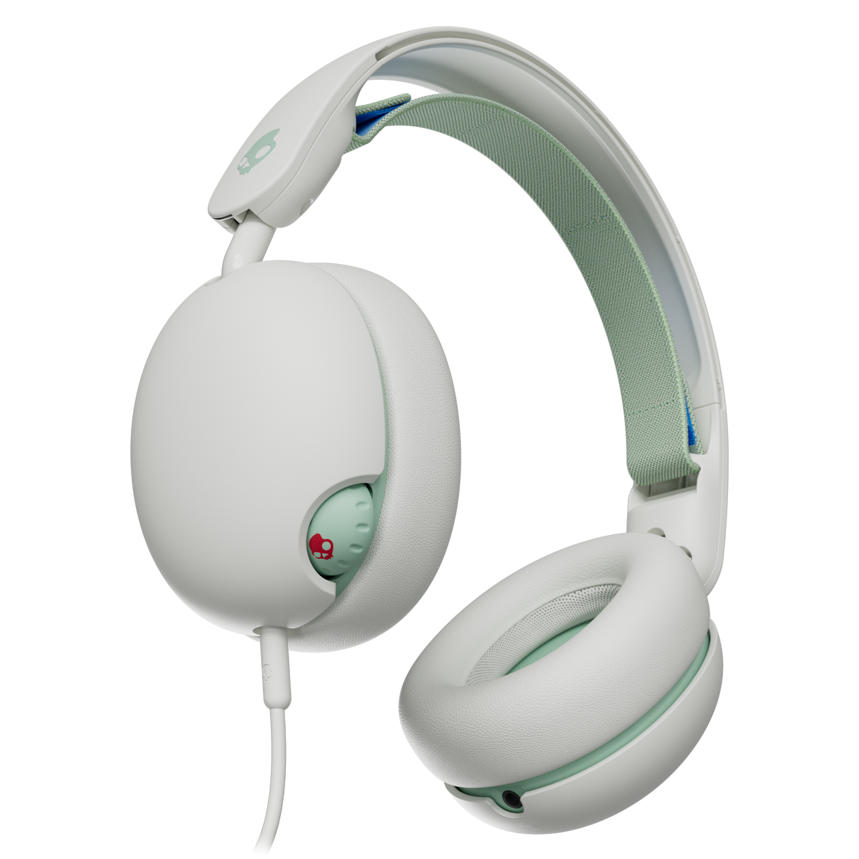 Skullcandy - Grom Kids Over Ear Wired Headphones - Bone Seafoam