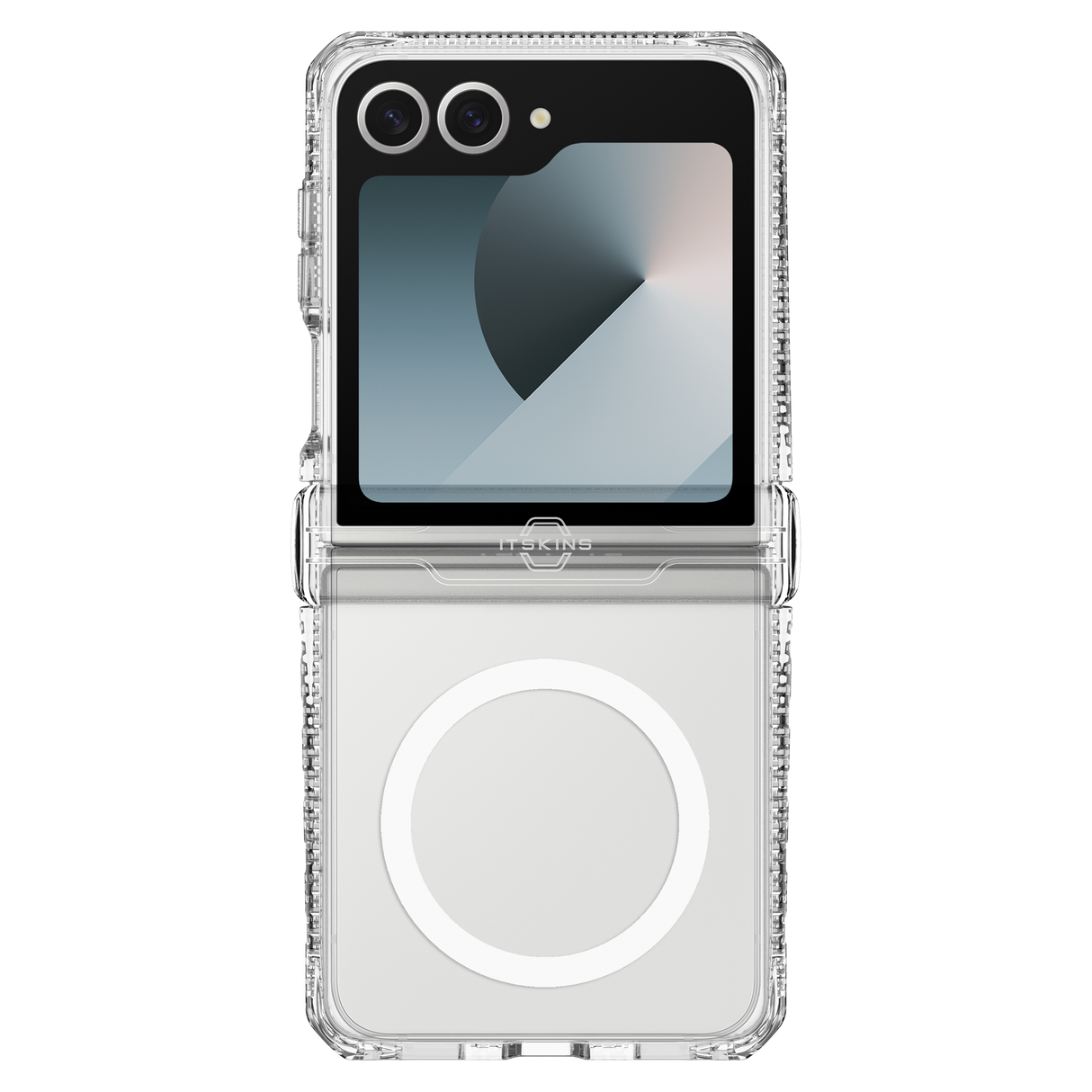 Itskins Hybridr Clear Hinge MagSafe Case for Samsung Galaxy Z Flip7