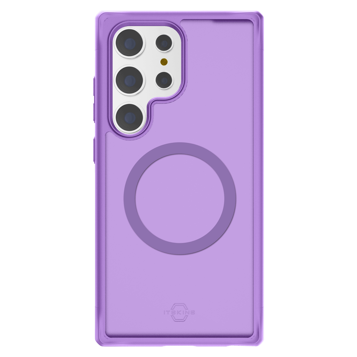 Itskins - Hybridr Frost Magsafe Case For Samsung Galaxy S24 Ultra - Deep Purple