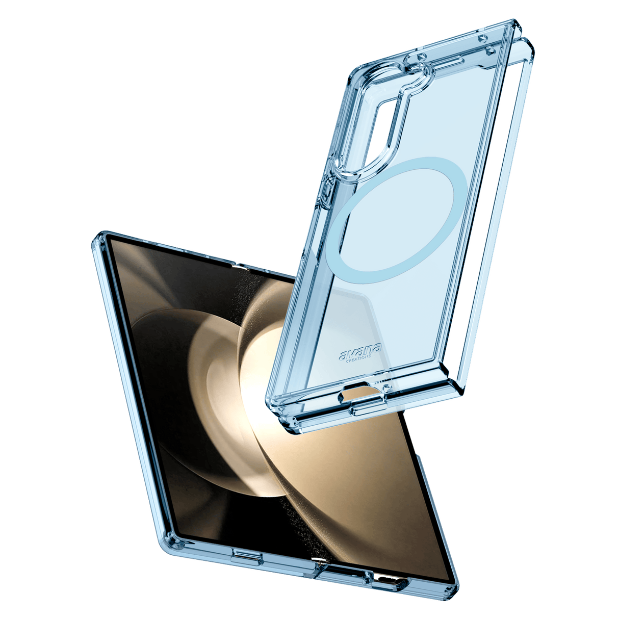 Avana - Ice Magsafe Case For Samsung Galaxy Z Fold6 - Sky