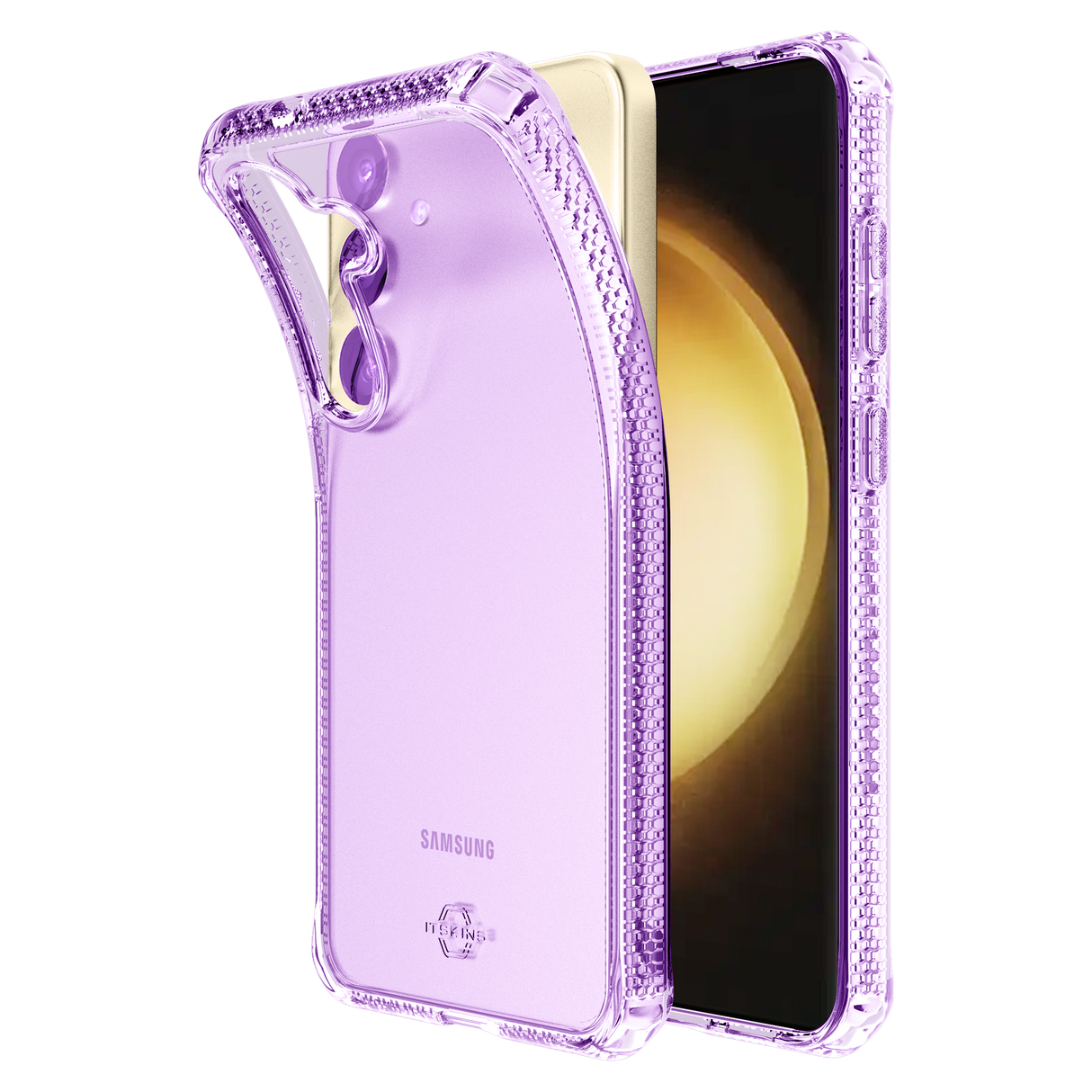 Itskins - Spectrumr Clear Case For Samsung Galaxy S25 - Light Purple