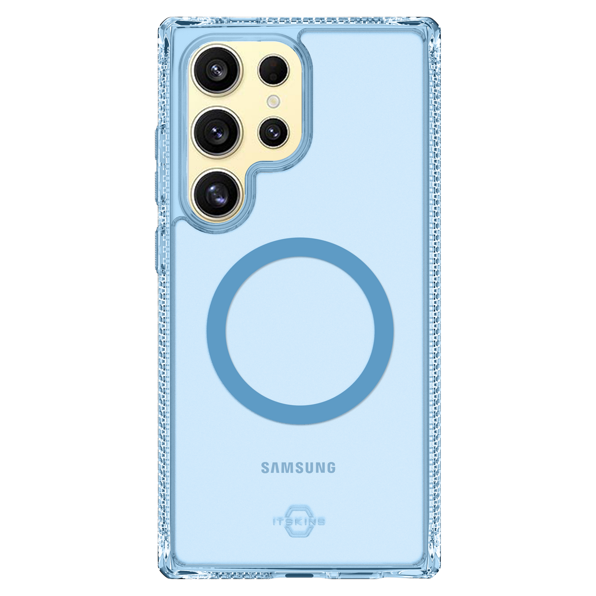 Itskins - Hybridr Vapor Magsafe Case For Samsung Galaxy S25 Ultra - Light Blue