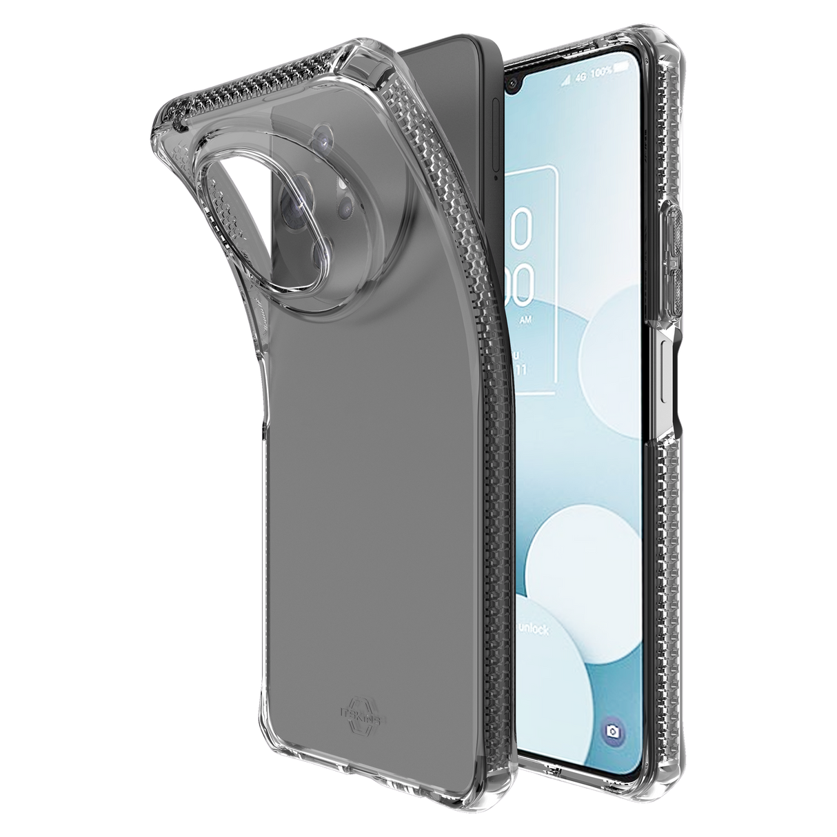 Itskins - Spectrumr Clear Case For Tcl 50 Xl Nxtpaper 5g - Smoke