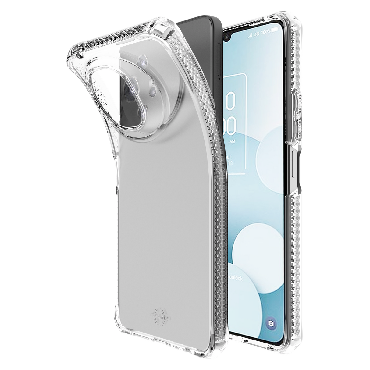 Itskins - Spectrumr Clear Case For Tcl 50 Xl Nxtpaper 5g - Transparent