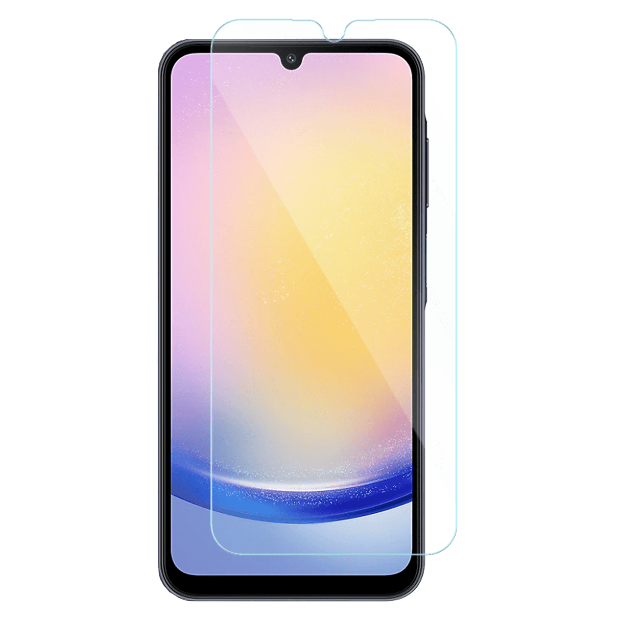 Gadget Guard - Glass Screen Protector No Guide For Samsung Galaxy A25 5g / A24 5g - Clear