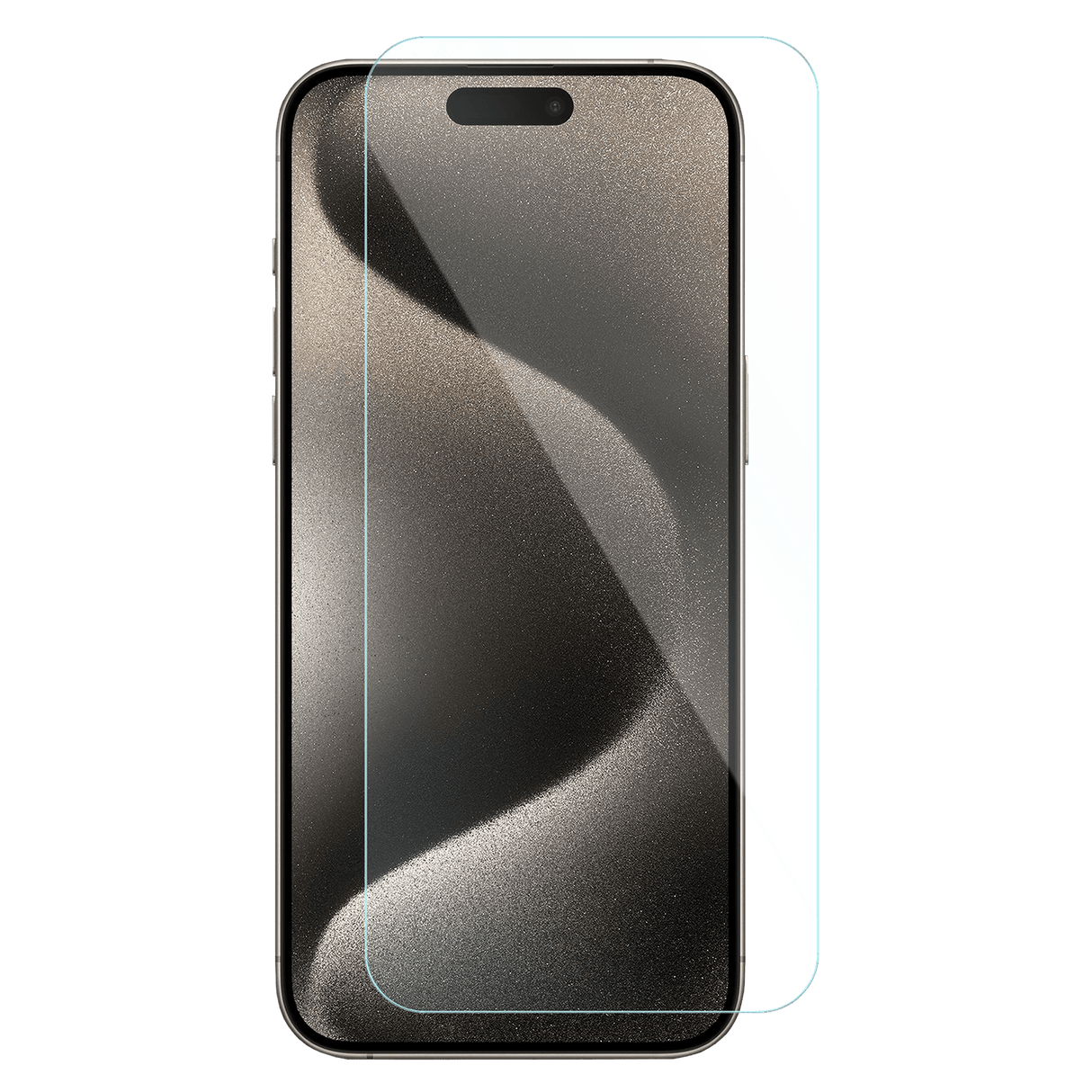 Gadget Guard - Plus 150 Guarantee Glass Screen Protector For Apple Iphone 15 Pro Max - Clear