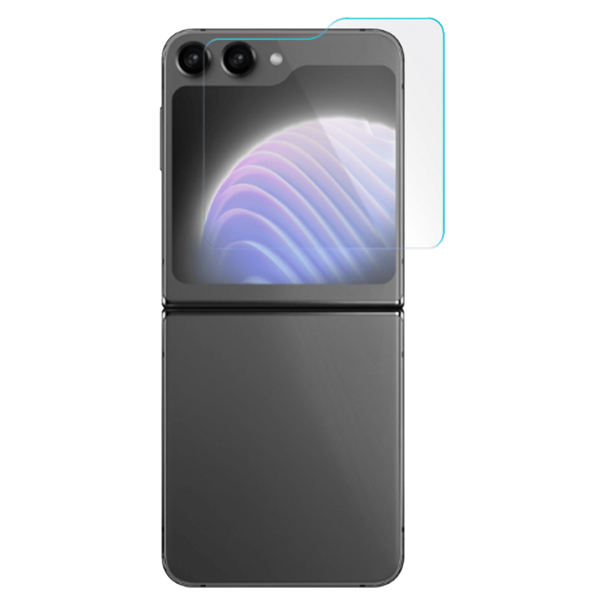 Gadget Guard - Plus 150 Guarantee Glass Screen Protector For Samsung Galaxy Z Flip5 / Galaxy Z Flip6 / Flip Fe 2025 - Clear