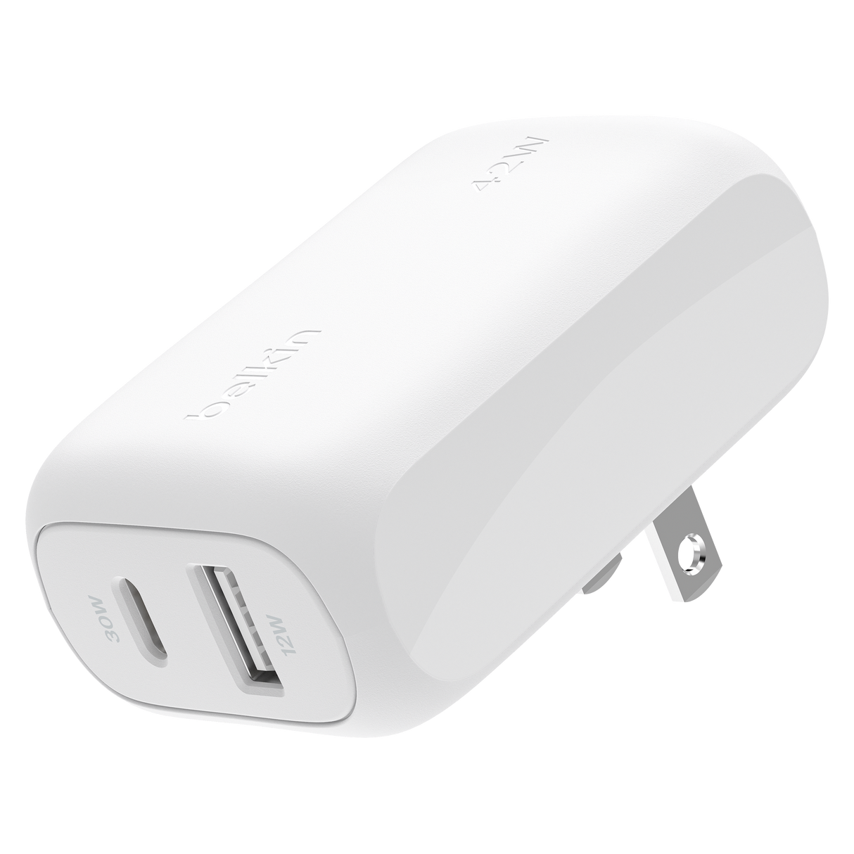Belkin - Boostcharge Dual Wall Charger Pd 42w - White