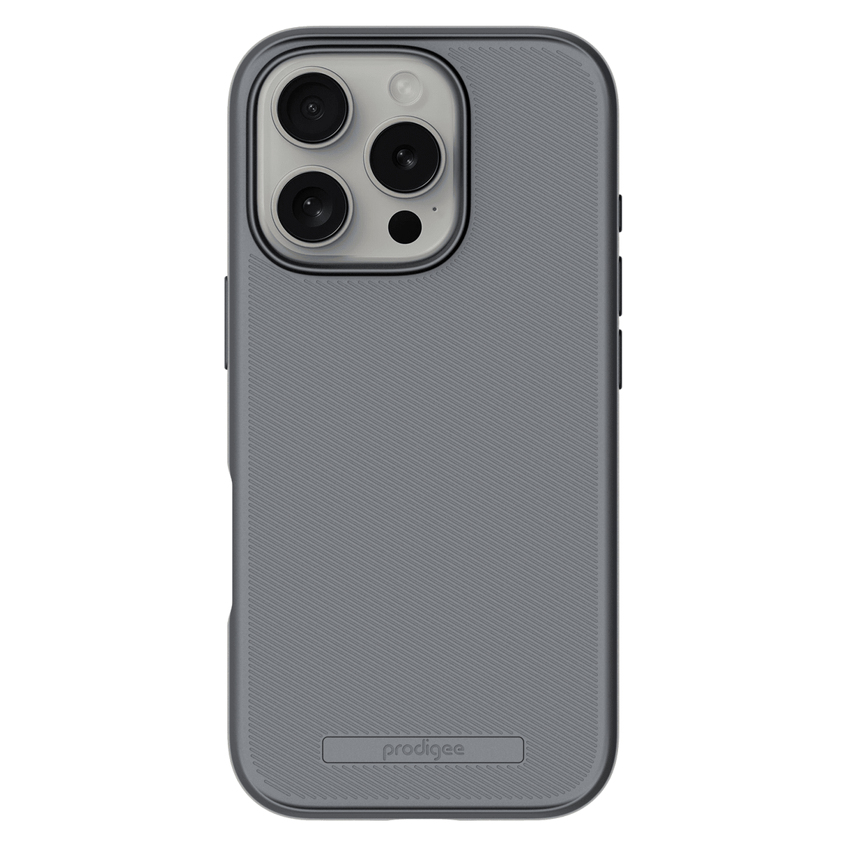 Prodigee - Solid Magsafe Case For Apple Iphone 16 Pro - Pewter