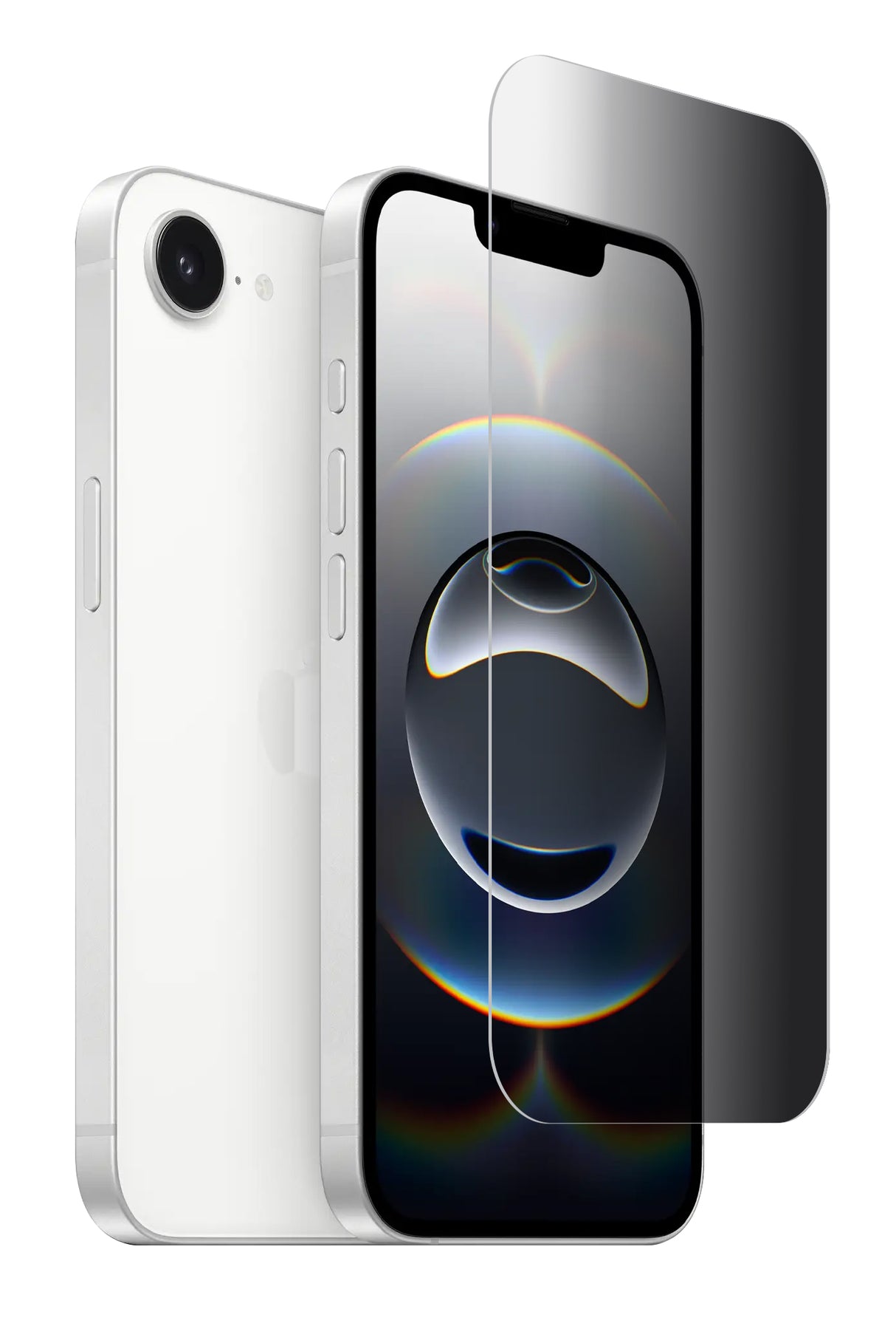 xBase Privacy Tempered Glass Screen Protector for iPhone 16E/14/13 &13 Pro