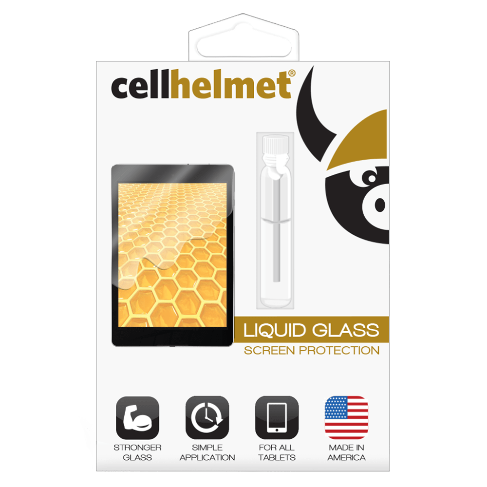 Cellhelmet Liquid Glass Screen Protection for Tablets - Clear (Part Number: LSP-TABLET) 1