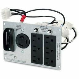 Schneider APC - Backplate Kit - 1, 6 x NEMA L5-30R, NEMA 5-15R Female, Female, SUA027RM 1