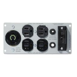 Schneider APC - Backplate Kit - 1, 2, 2 x NEMA L5-30R, NEMA 5-15R, NEMA 5-20R Female, Female, Female, M2 1