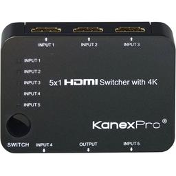 KanexPro 5x1 HDMI Switcher with 4K Support 1