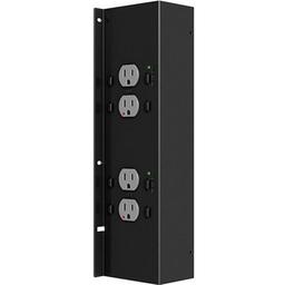 Legrand Chief PAC526P2-KIT Power Socket - 2 x NEMA 5-15R - 15 A, 4 in 1