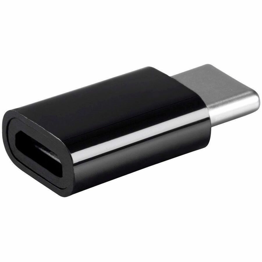 Monoprice USB-C Male to Micro B Female Adapter, Black 1
