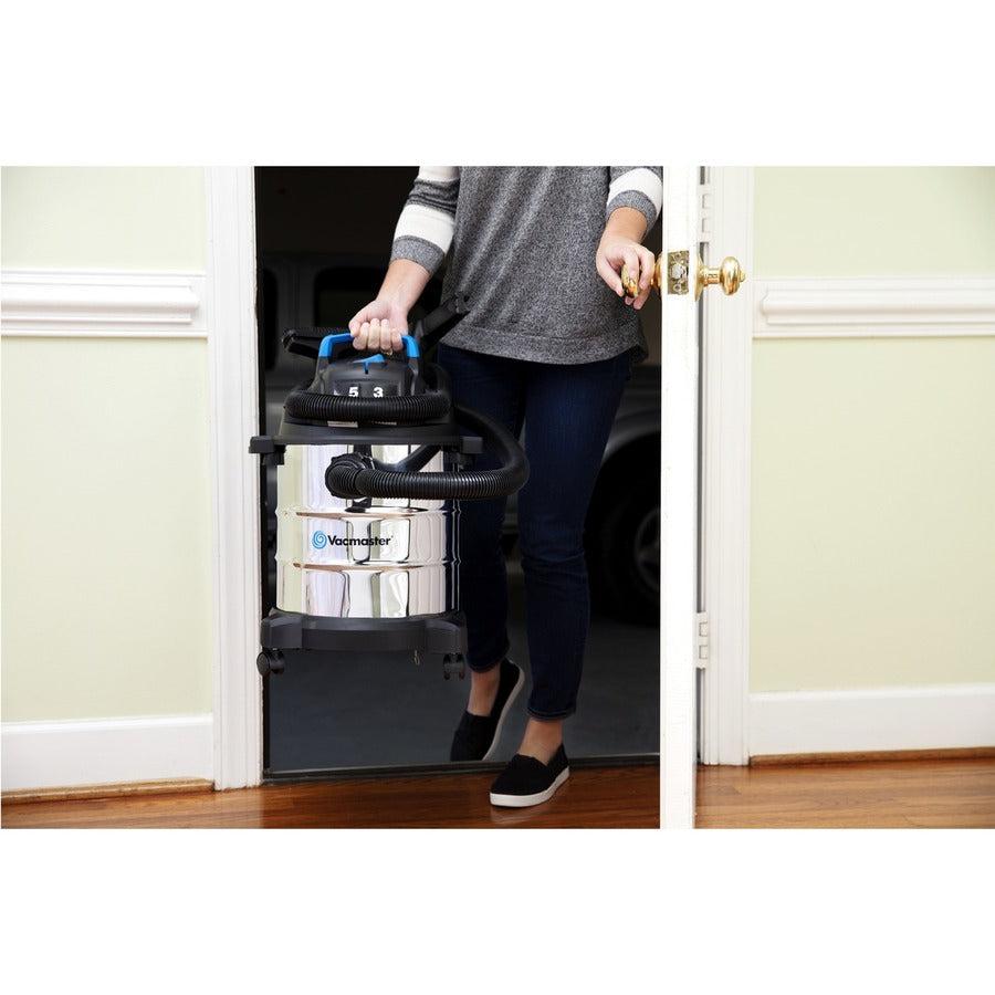 Vacmaster VOC507S Canister Vacuum Cleaner, 10.10 lb, Gray, 14 ft