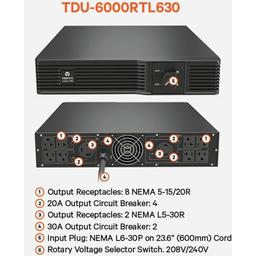 Vertiv Liebert TDU - 5050VA/5050W 120VAC|Step Down Transformer/Voltage Converter 4