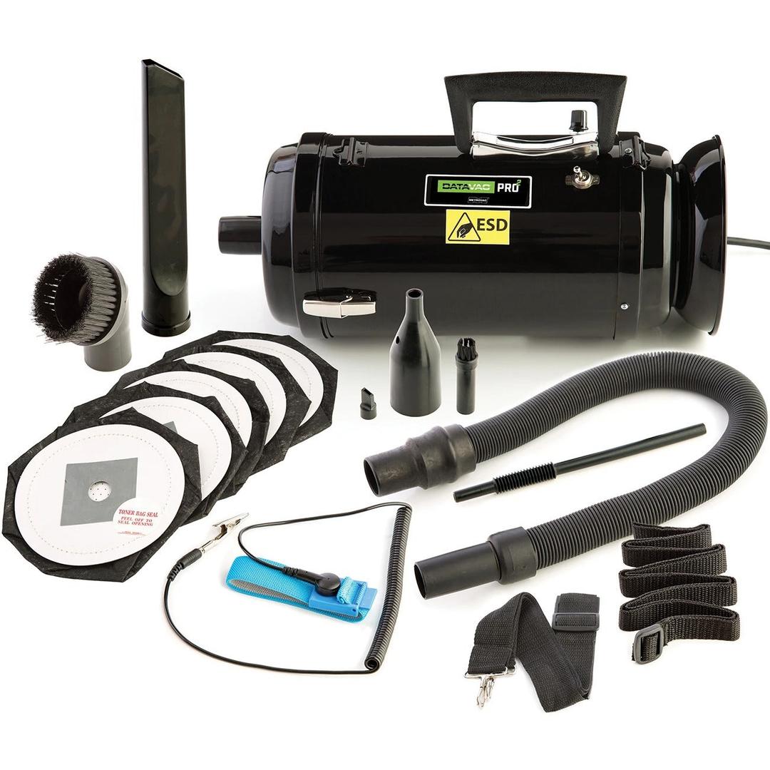 Metropolitan MetroVac DataVac 2 ESD Safe Maintenance System DV-2-ESD1 - 1.17 Peak HP; Single Speed