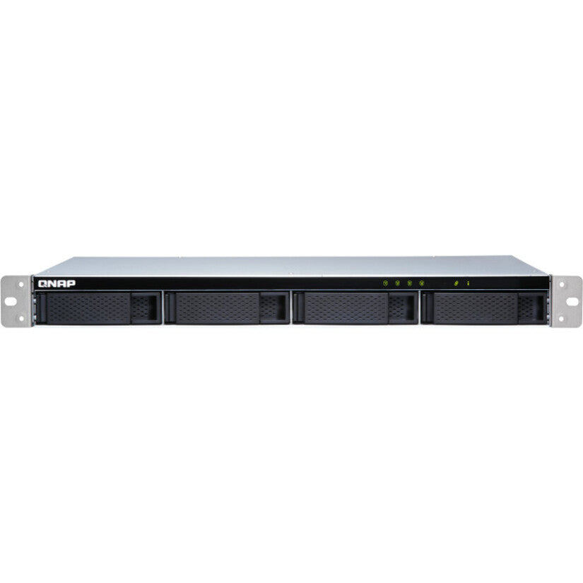 QNAP TL-R400S Drive Enclosure SATA/600 - Mini-SAS Host Interface - 1U Rack-mountable 1