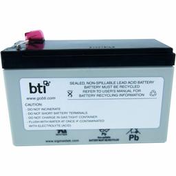 Battery BTI APCRBC114-SLA114 SEALED LEAD ACID BATTERY FOR APC BACK-UPS BE450G, BACK-UPS BE450G-CN, BACK-UPS BE450G-LM, BACK-UPS BN4001, BACK-UPS PRO BR500CI-IN 1