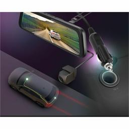 Adesso, GekoGear Orbit D100 2 Channel 1080P Front / 1080P Rearview Mirror Dashcam 3