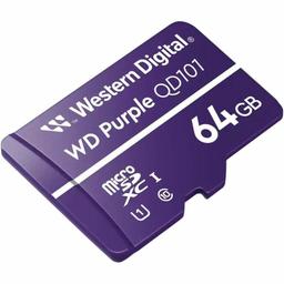 Western WD Purple 64 GB Class 10/UHS-I (U1) microSDXC 1