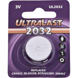Dantona NABC UltraLast UL2032 Lithium Button General Purpose Battery 1