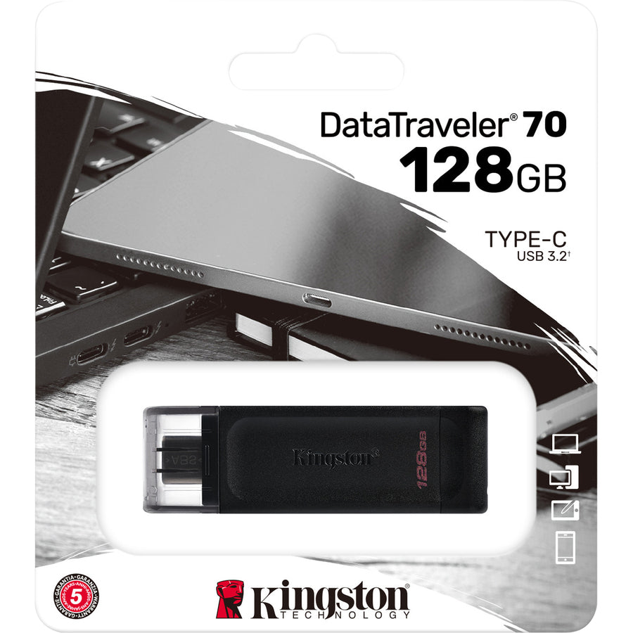 Kingston DataTraveler 70 USB-C Flash Drive 1