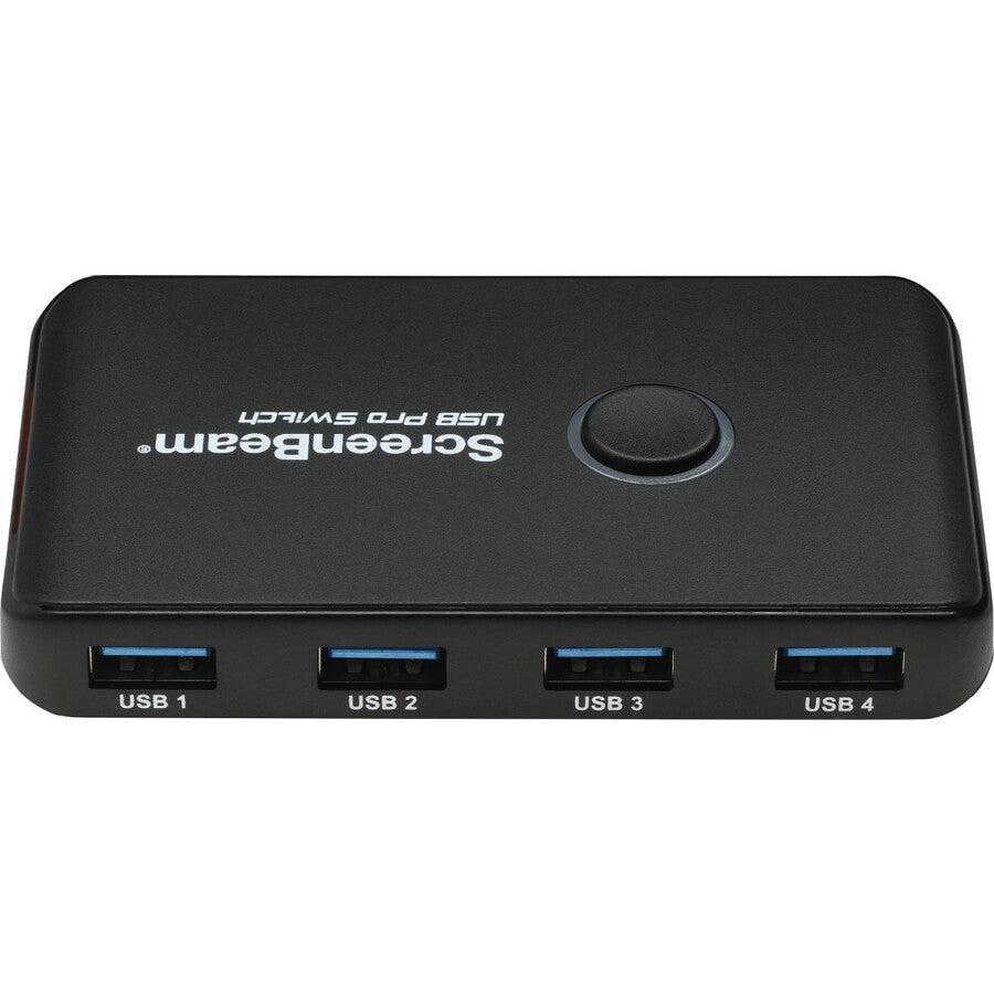 ScreenBeam USB Pro Switch, Black, SBUSBSW4, 1 m