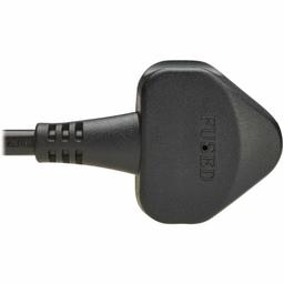 Eaton Tripp Lite Series UK Computer Power Cord, BS 1363 to C19 - 13A, 250V, H05VV-F, 2.5 m (8.2 ft.), Black 8