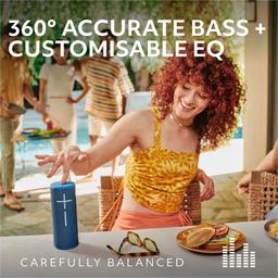 Ultimate Ears BOOM 4 Portable Waterproof Bluetooth Speaker With 360-Degree, Bold, Immersive, Crystal-Clear Sound, Floating Speaker With 15-Hour Battery and 147ft (45m) Range, Red 1