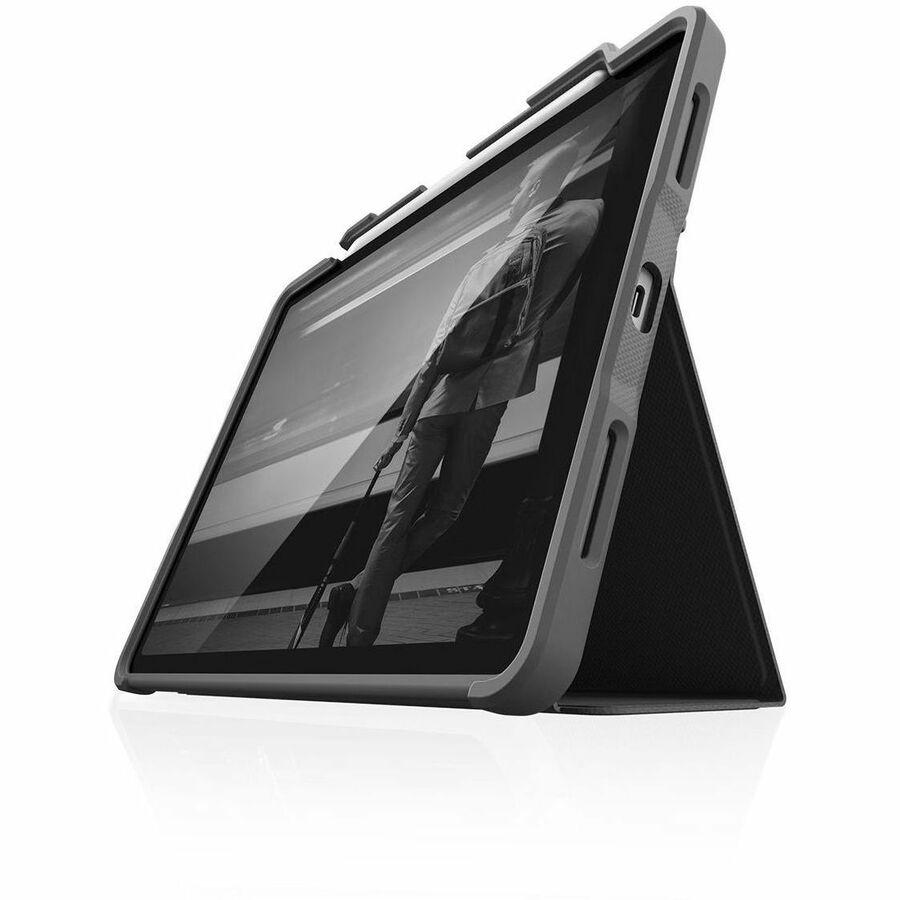 STM Goods Dux Plus Carrying Case (Folio) for 10.9" to 11" Apple iPad Air (4th Generation), iPad Air (5th Generation), iPad Air 11 (2024) iPad Air - Black